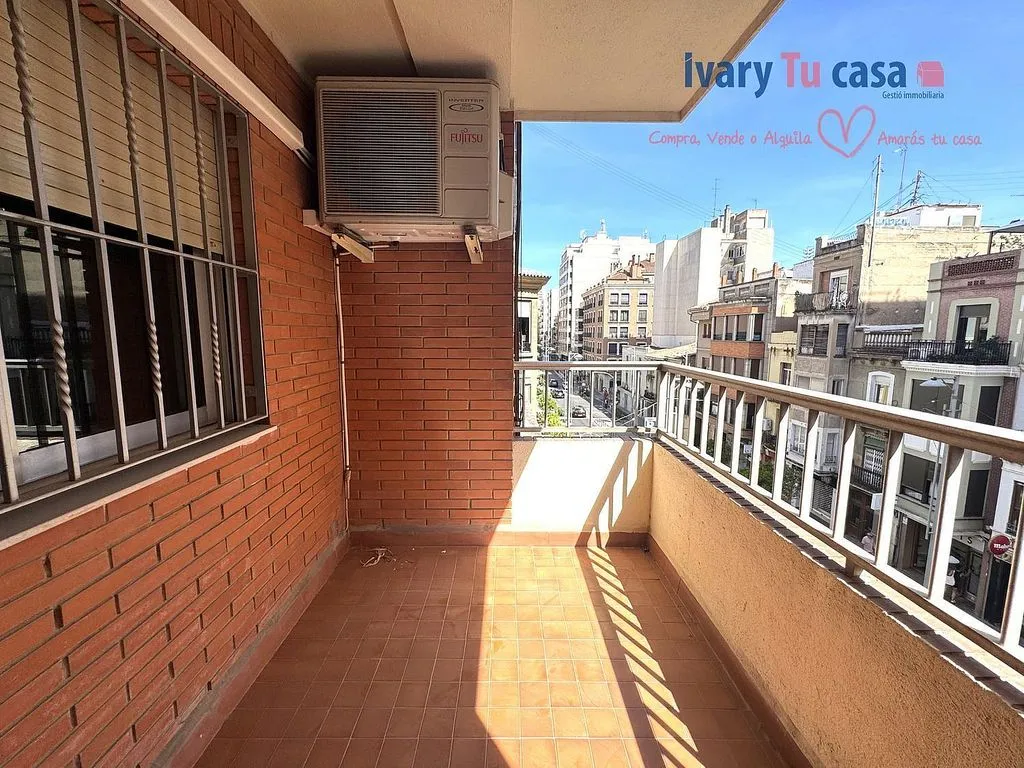 Balcone - Apartment with Terrace in Castellón Centre