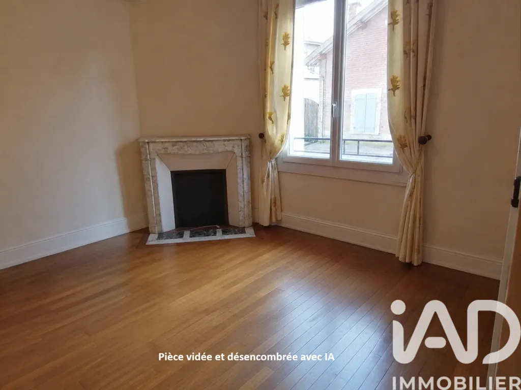 Living Room - Restoration-Ready House with Garden in Attigny