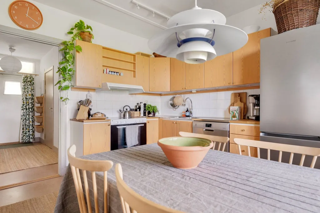 Kitchen - Apartment with Garden in Nibble Skogsbrynsby