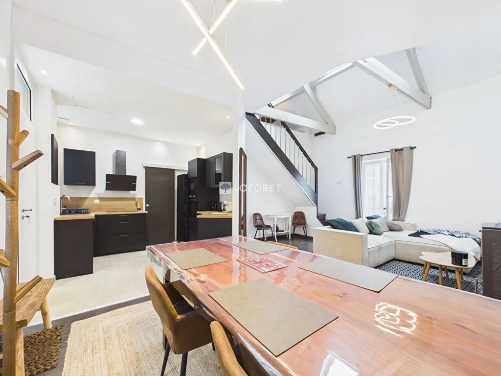 Sala da pranzo - Duplex Apartment with City Centre Location in Quimper