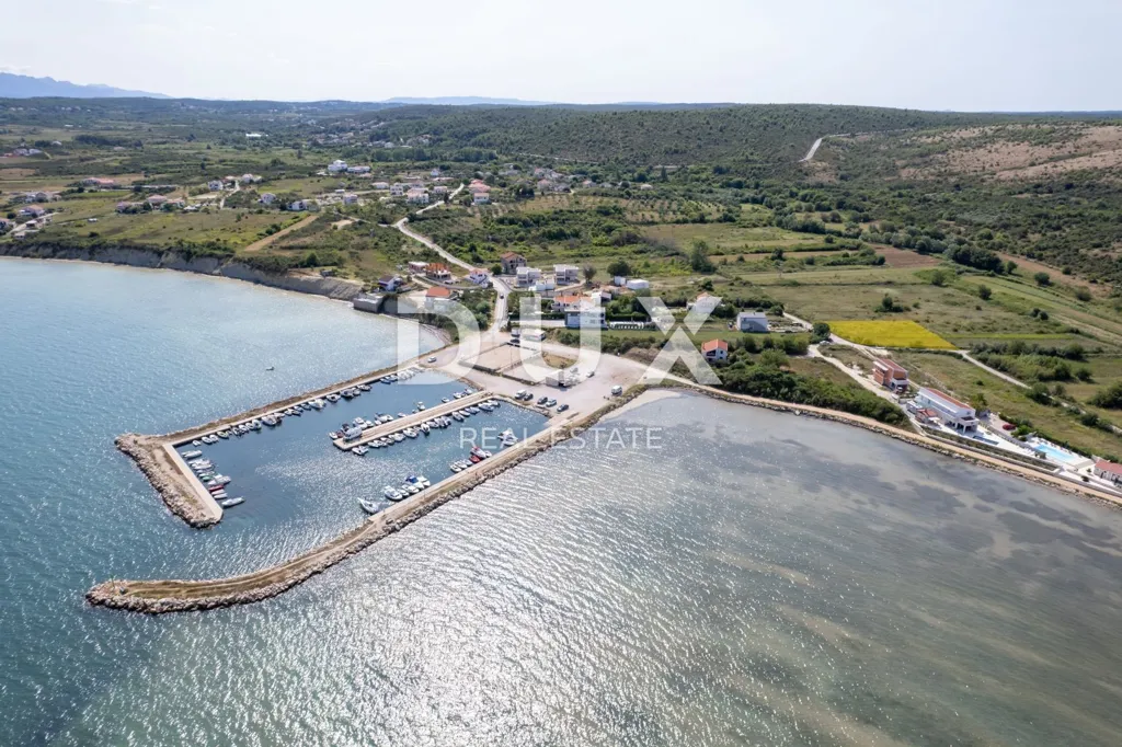 Vue aérienne - Buildable Land with Sea View in Ljubac