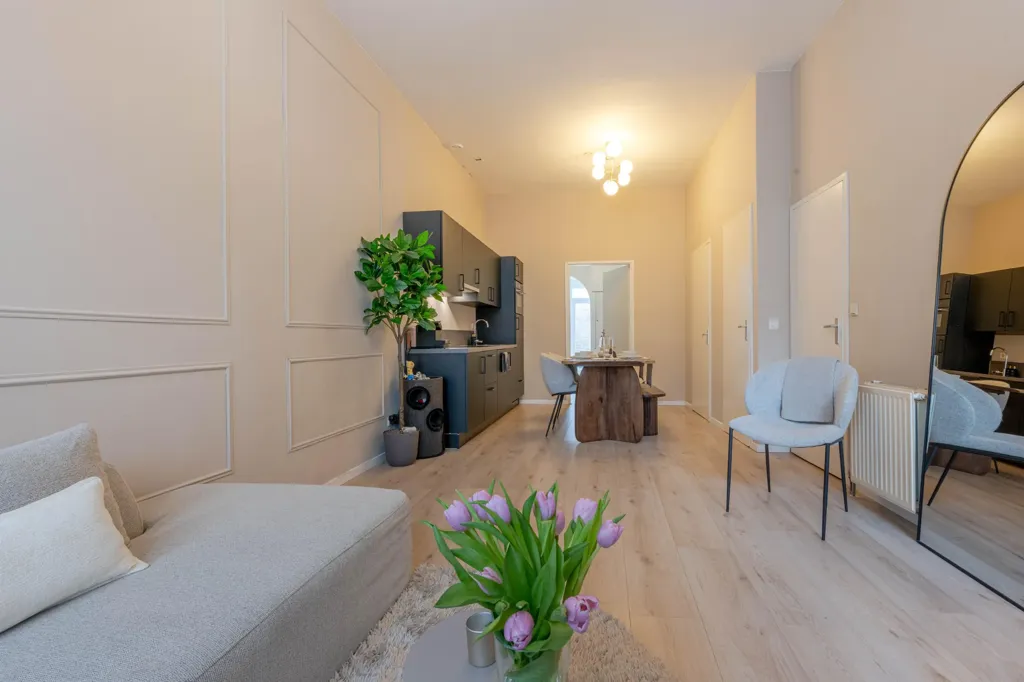 Séjour - Authentic Ground Floor Flat with Garden in Oud-Charlois