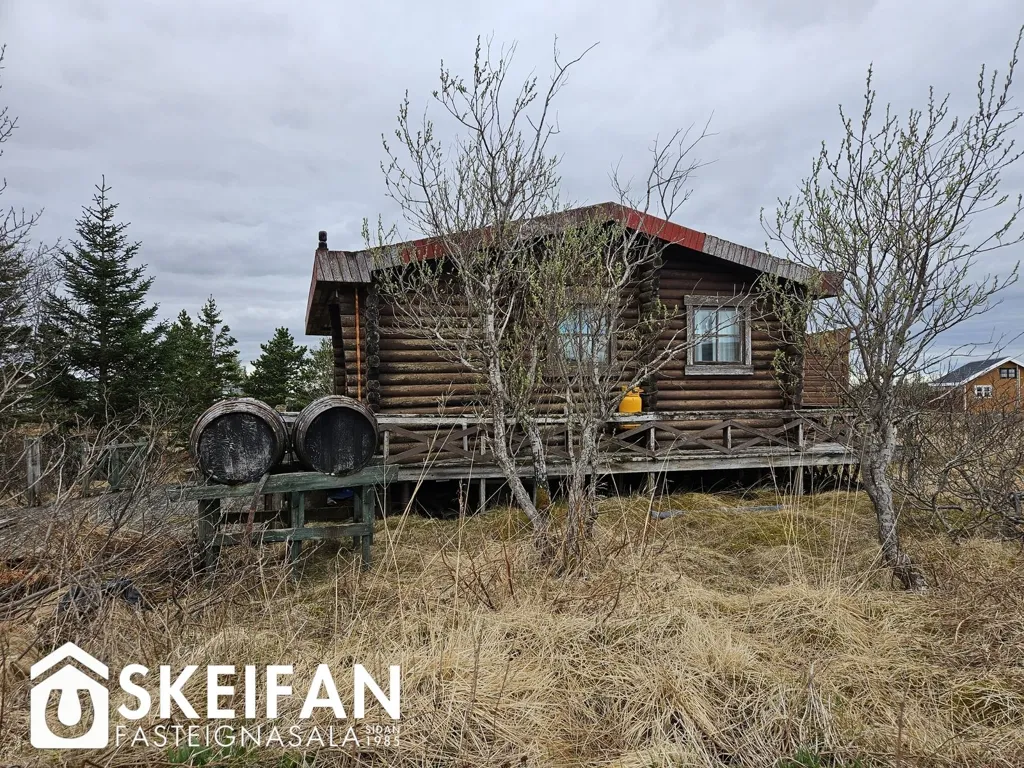 Extérieur - Timber Cabin with Workshop in Hraunborgir
