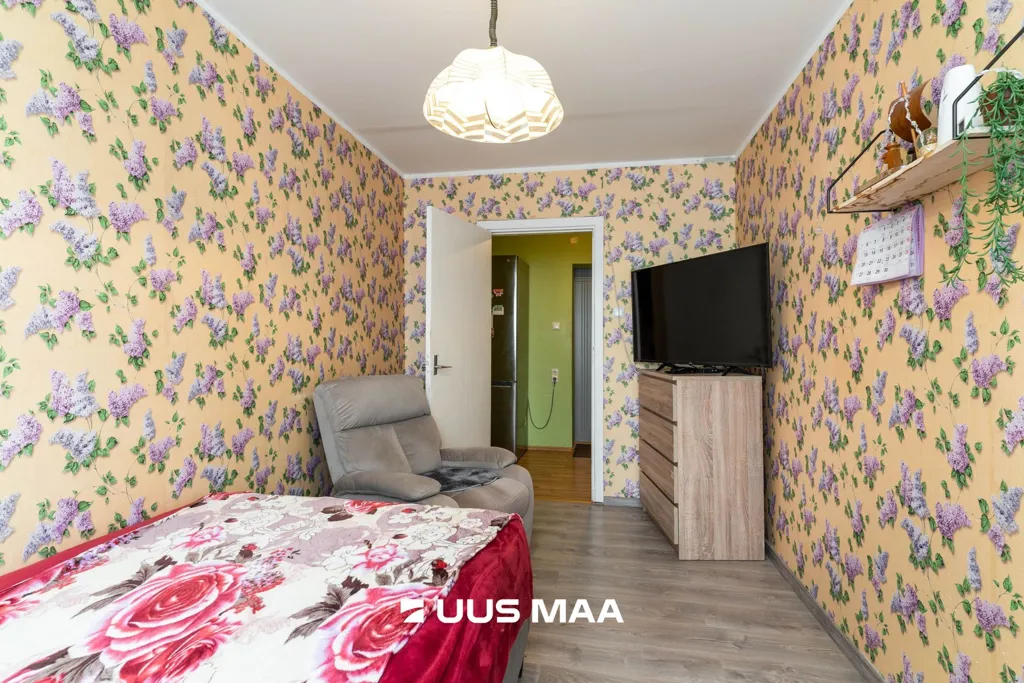 Chambres - Two-Bedroom Penthouse with Balcony in Viljandi