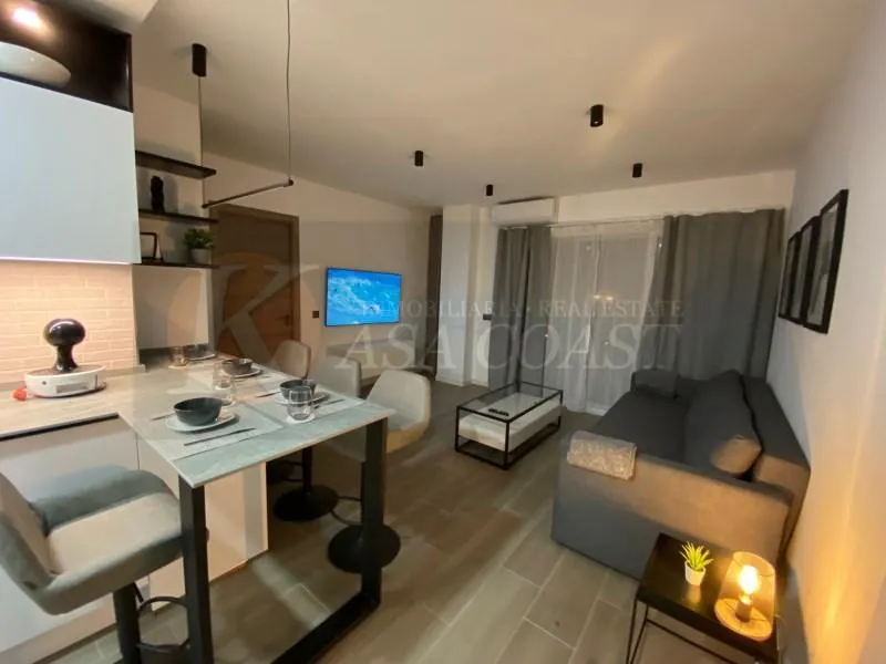 Living Room - Designer Flat with Sea View in Fuengirola