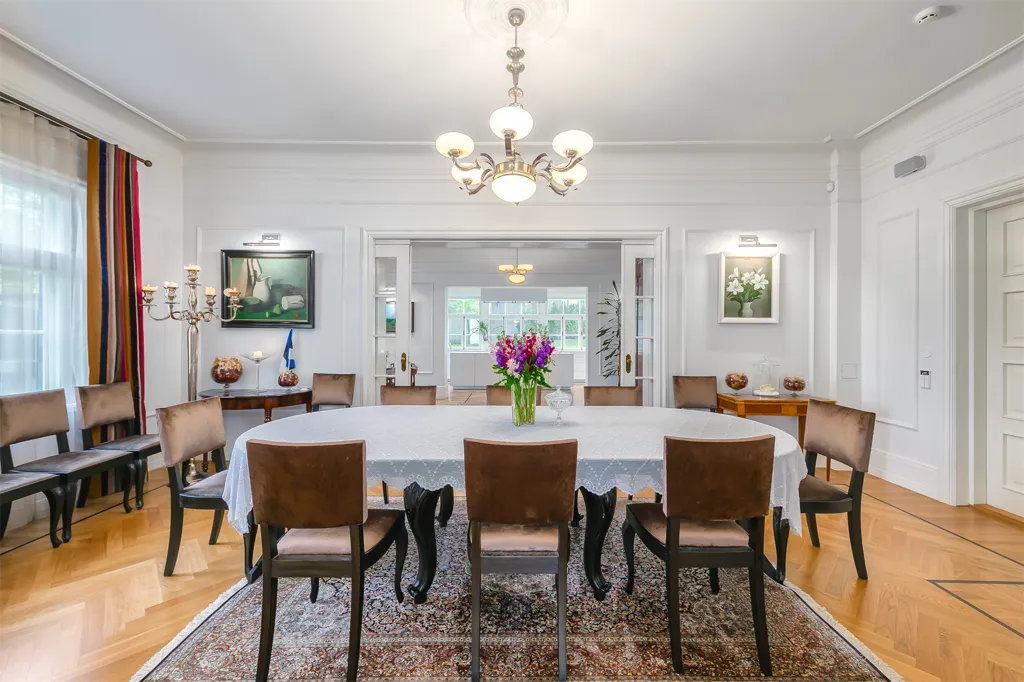 Dining Room - Historic Villa with Garden in Tallinn