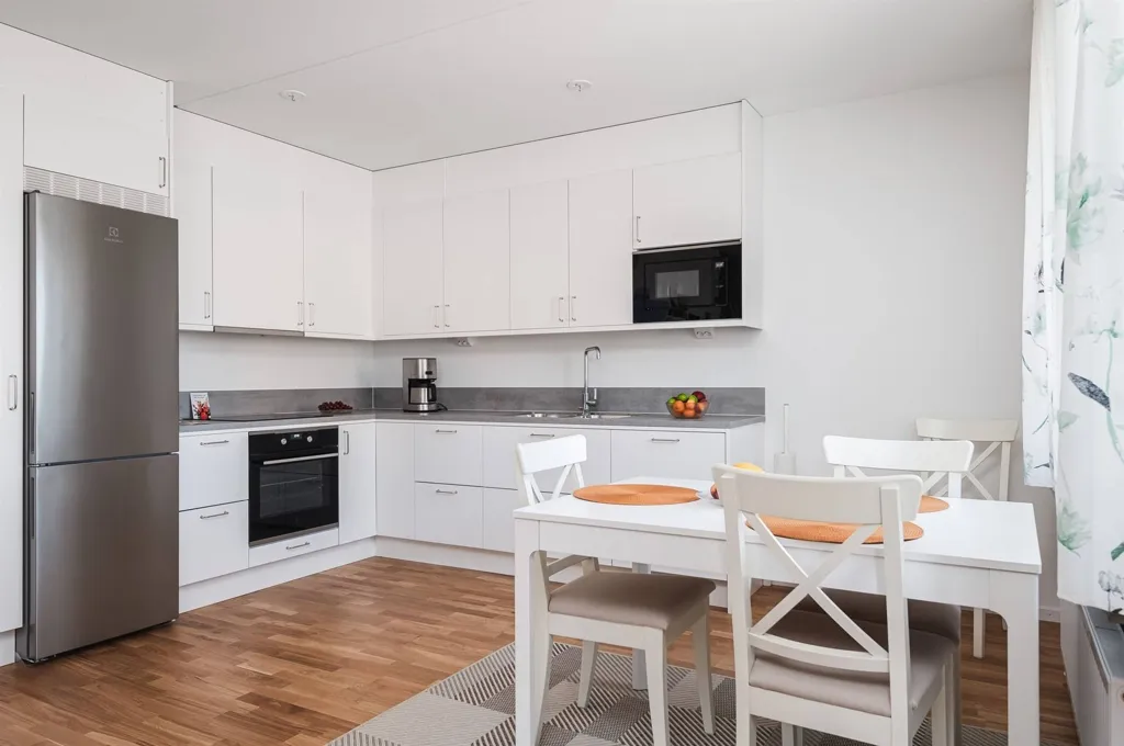 Cuisine - Modern Flat with Balcony in Lindö Strand