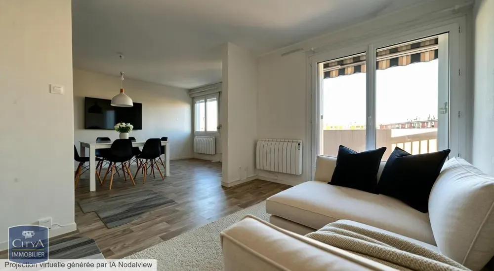 Séjour - Appartement T4 Lumineux avec Parking à Chalon-sur-Saône