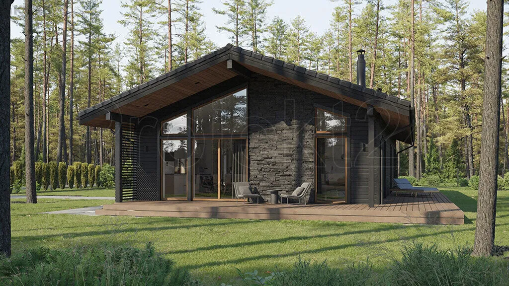 Modern House with Terraces in Mändjala, Saaremaa