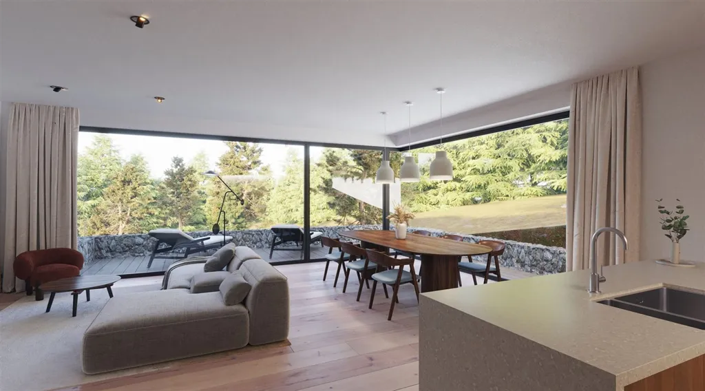 Séjour - Appartements Nouveaux avec Vue sur Durbuy