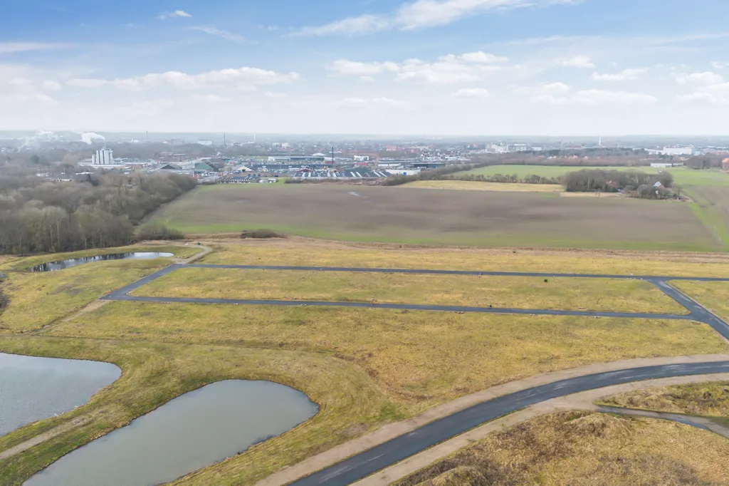 Vista aerea - Year-Round Plot with 5G Coverage in Holstebro