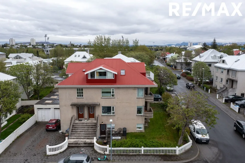 Vue aérienne - Appartement 3 pièces à Reykjavík
