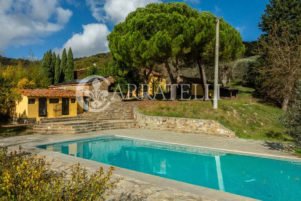 Piscine - Luxury Villa with Panoramic Pool in Laterina
