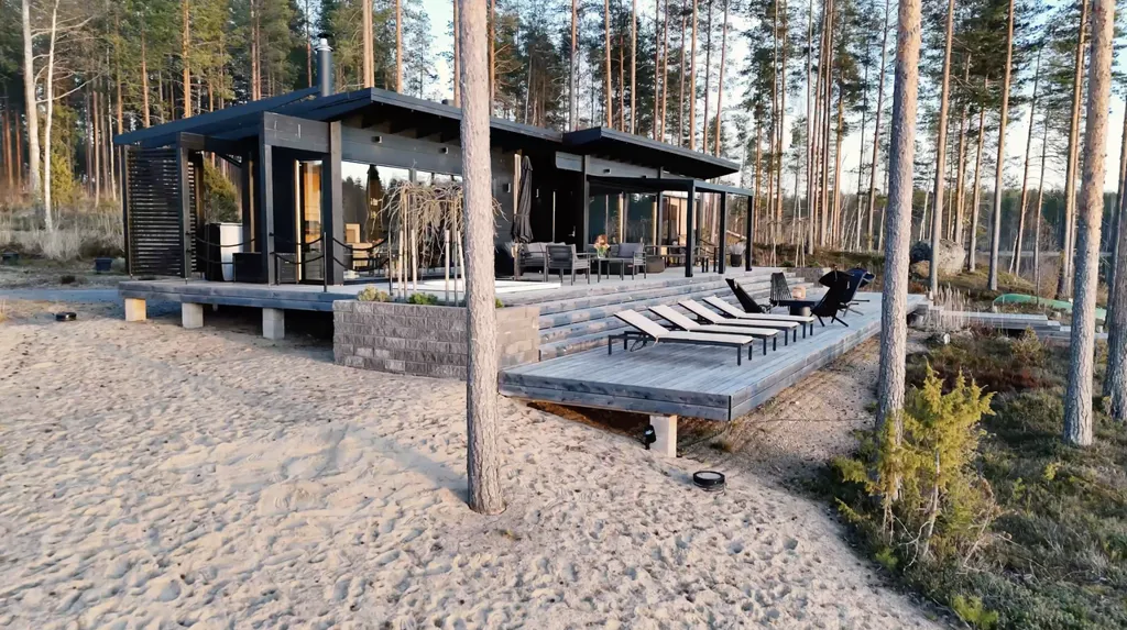 Esterno - Architectural Villa with Saimaa View in Puumala