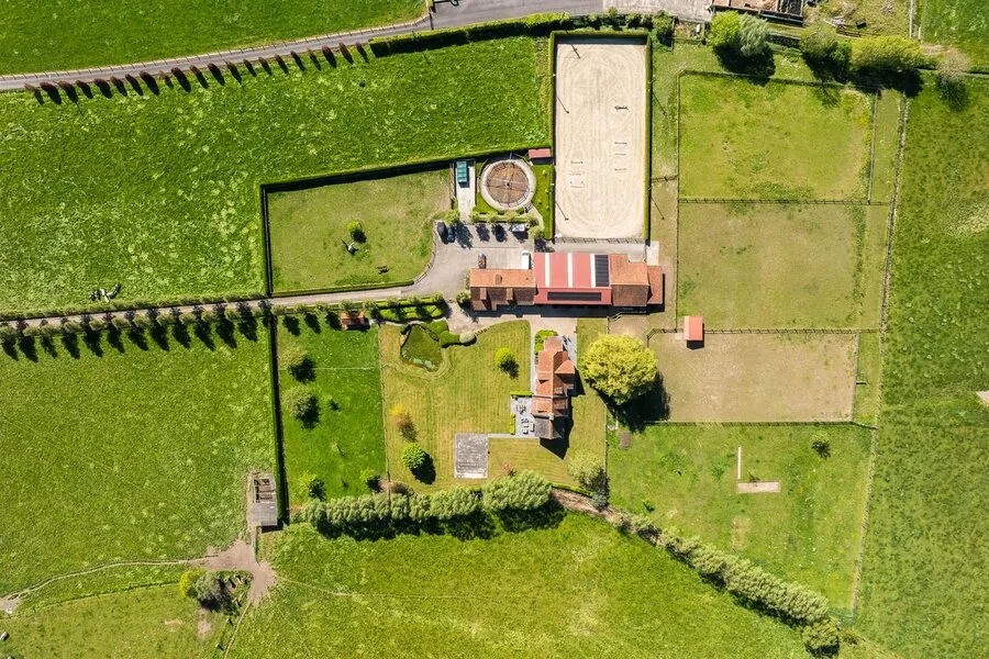 Vista aerea - Villa with Equestrian Facilities in Vinkt