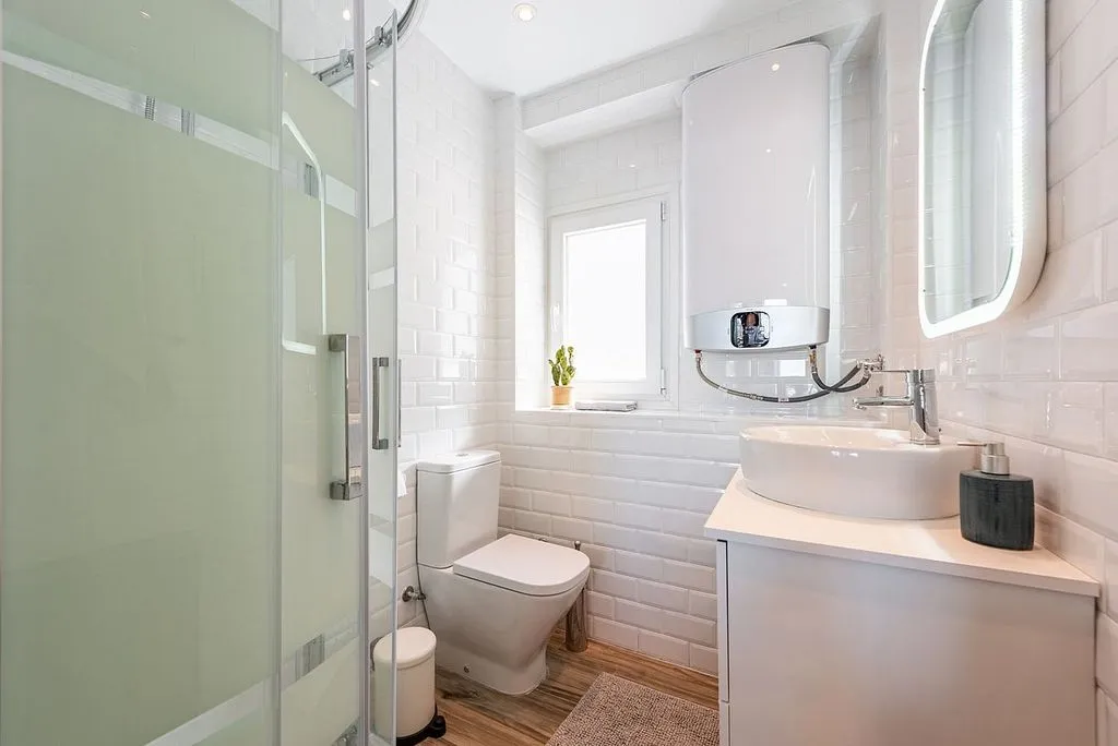 Salles de bain - Apartment with Terrace in Sierra Nevada