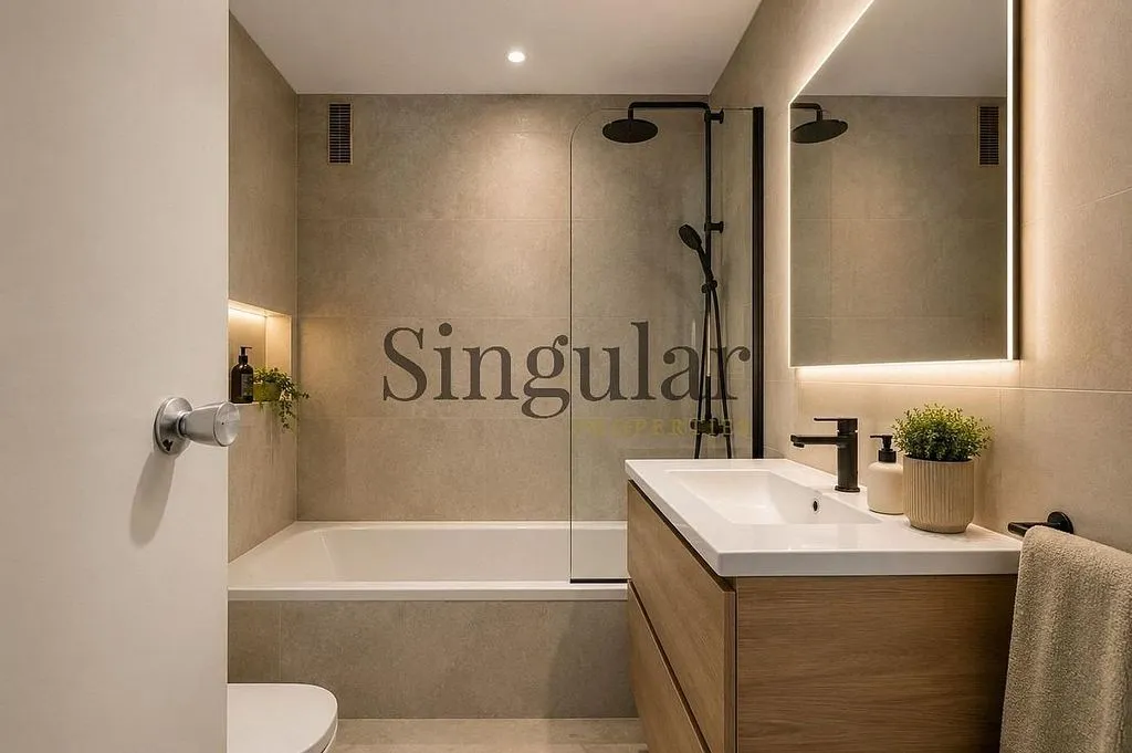 Salles de bain - Apartment with South-West View in La Nova Esquerra de l'Eixample