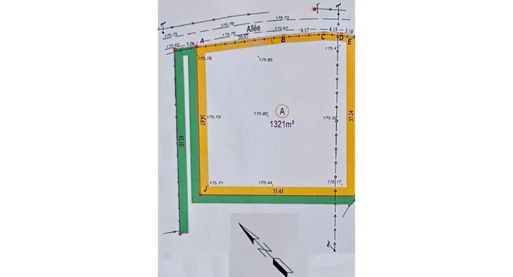 Plaan - Buildable Plot with Peaceful Setting near Broglie