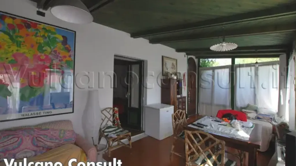 Salle à manger - Eolian Villa with Garden in Lipari