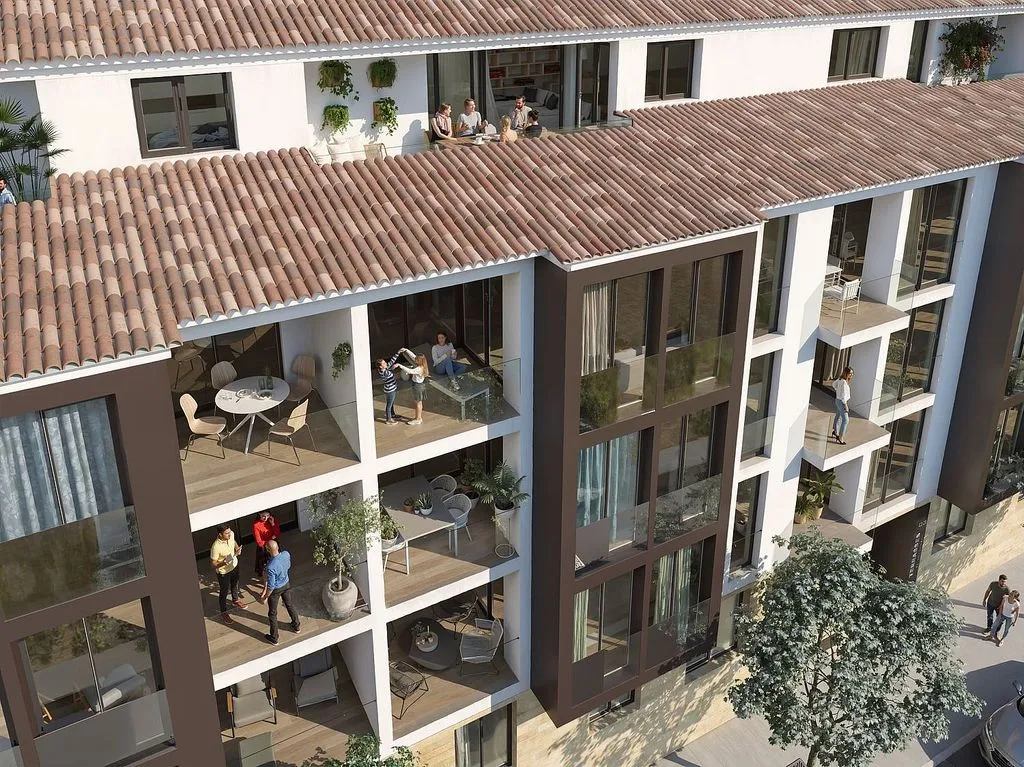 New Flat with Terrace in Rocafort