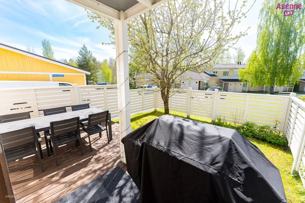 Terrasse - Modernised Apartment with Sauna in Emola, Mikkeli