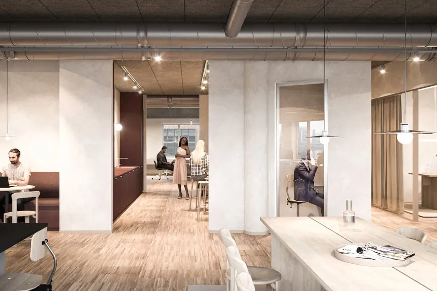 Office Space with Waterfront Terrace in Copenhagen