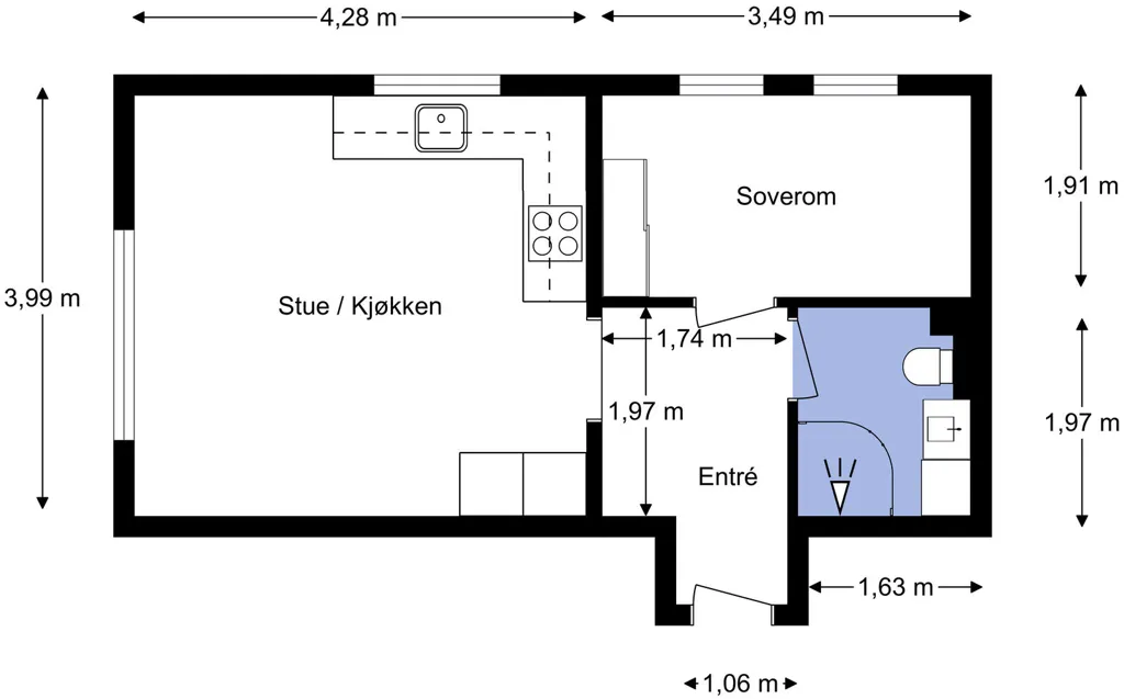 Plaan - Modernised Flat with Central Location in Oslo
