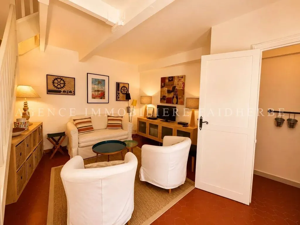 Séjour - Appartement de Luxe à Saint-Tropez, Près de la Place des Lices