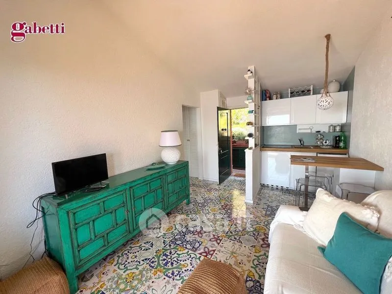 Soggiorno - Seafront Bilocale with Terrace in Cala Piccola