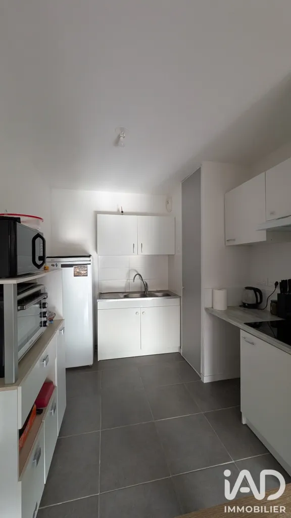 Köök - Charming T2 with Terrace in Saint-Jean-d'Illac