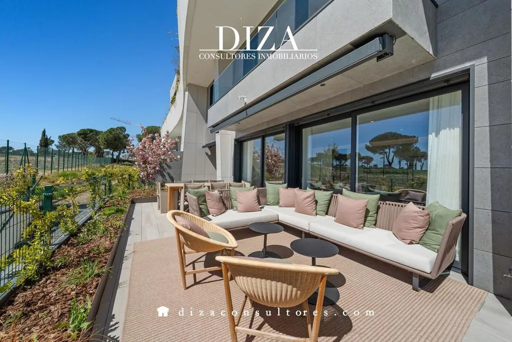 Terrasse - Duplex with Pool and Golf View in La Finca