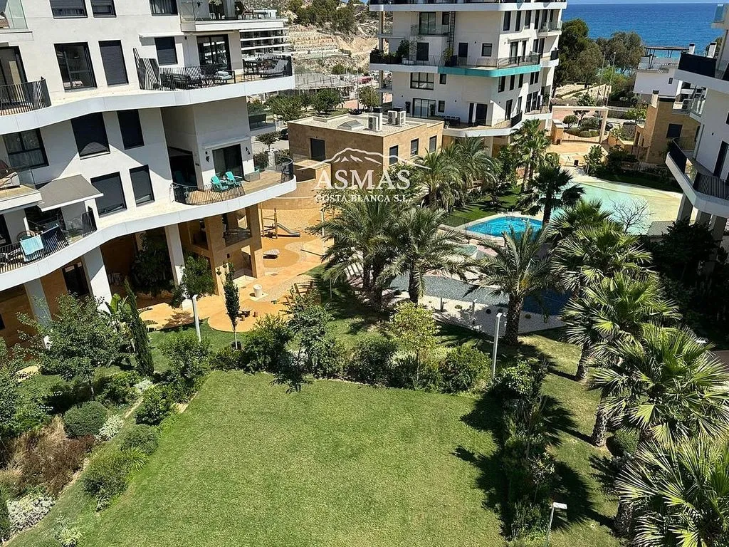 Õhuvaade - Seafront Apartment with Pool in Villajoyosa