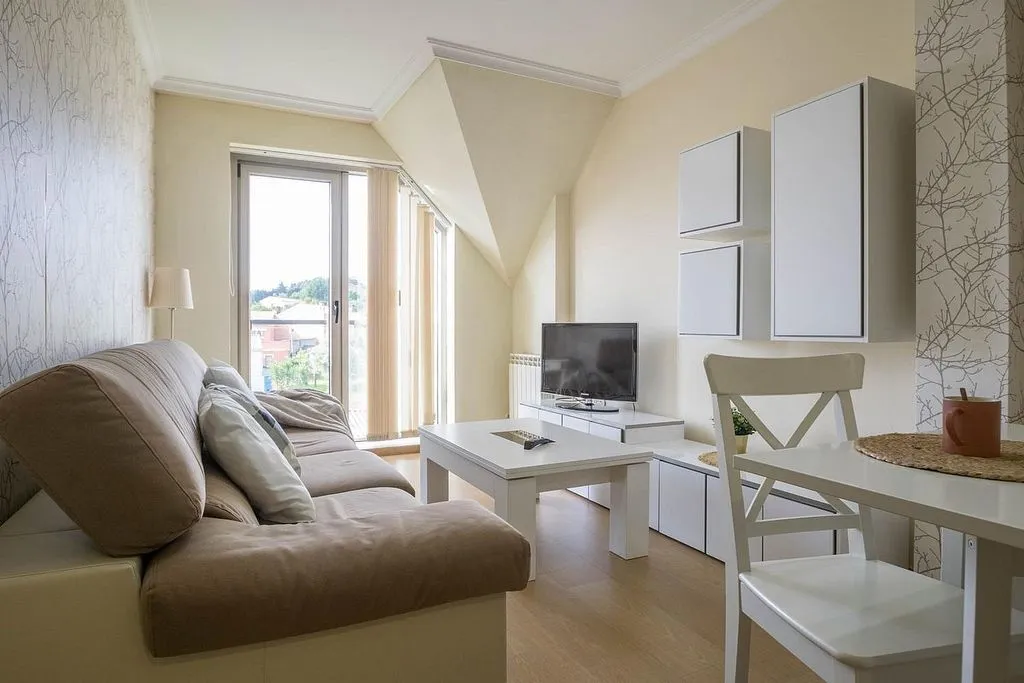 Séjour - T4 Apartment with Garage in Cambre