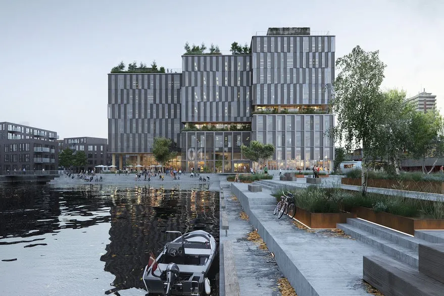 Office Space with Private Terraces in Nordhavn