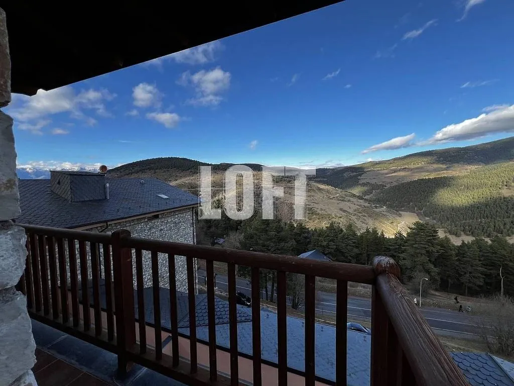 Balcon - Duplex Apartment with Pool in Alp
