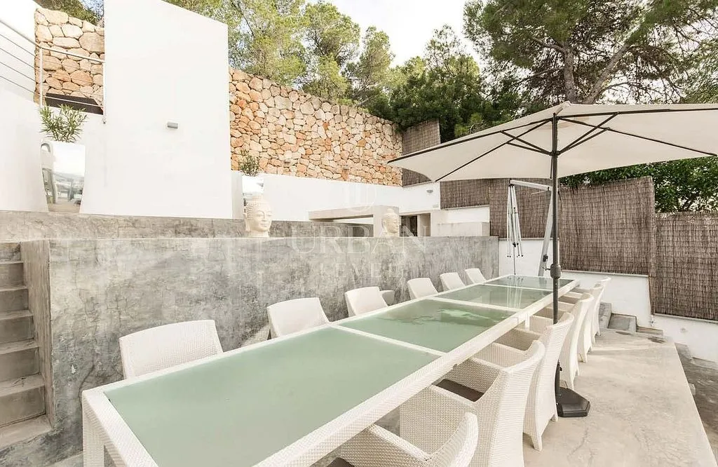 Terrass - Chalet with Pool and Terrace in Jesús