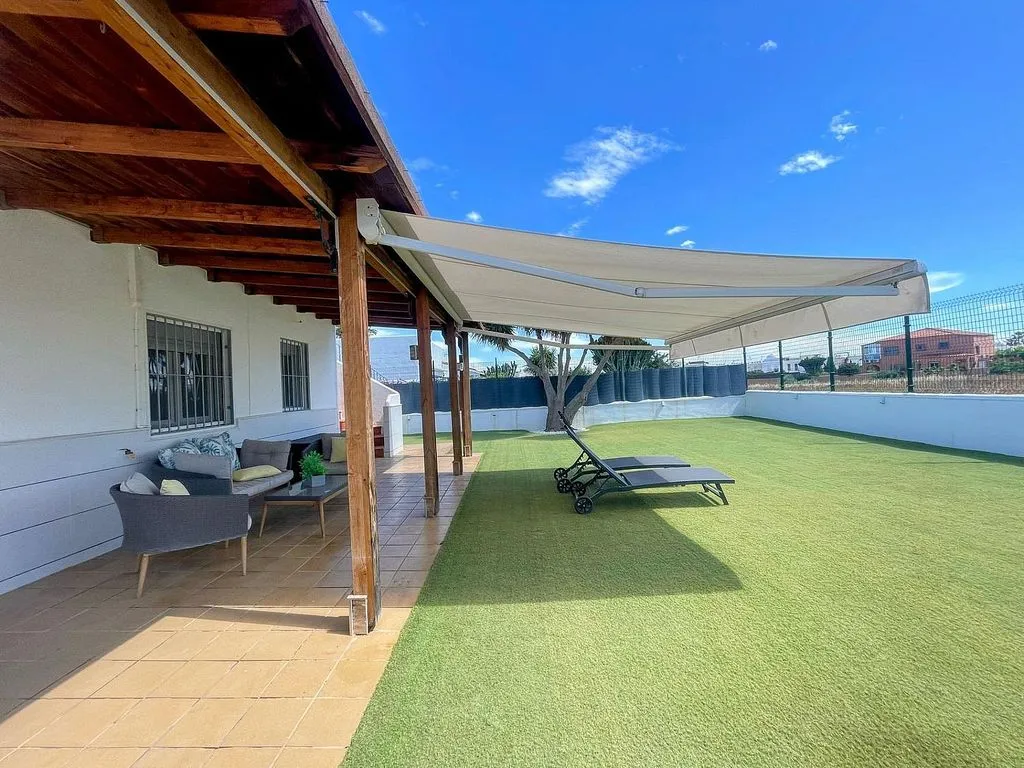 Terrasse - Chalet with Terrace in El Palmeral, Mojácar