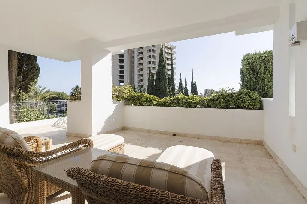 Terrasse - Apartment with Pool and Terrace in Marbella