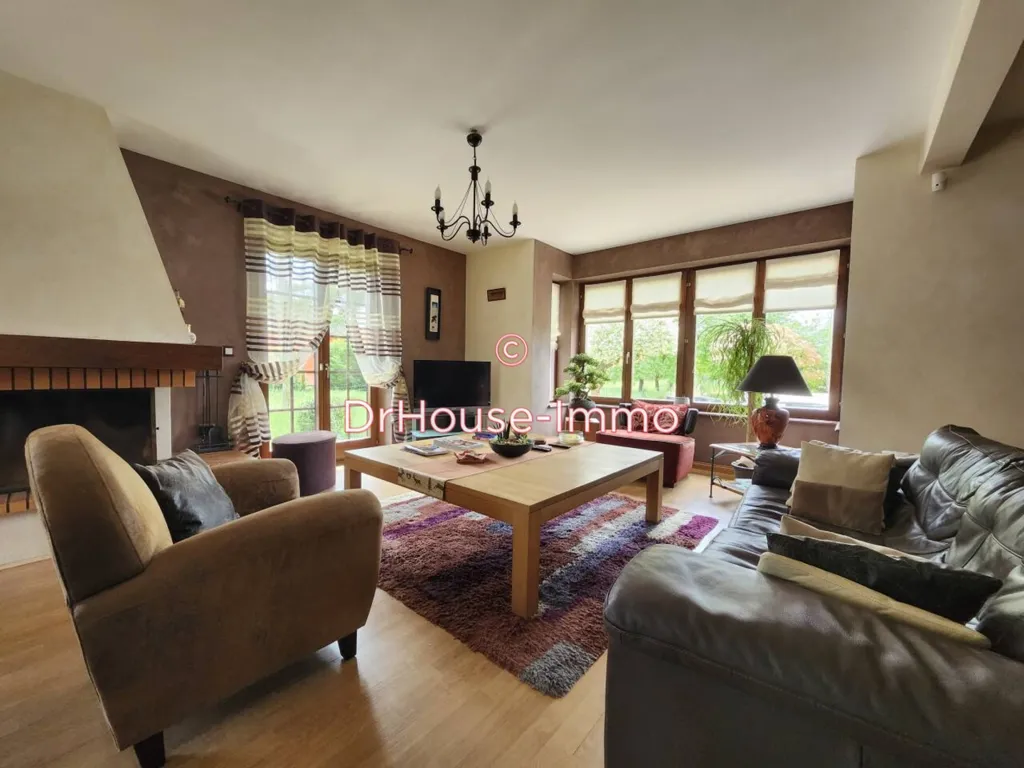 Séjour - Maison avec Piscine et Terrain d'1 Hectare à Blodelsheim