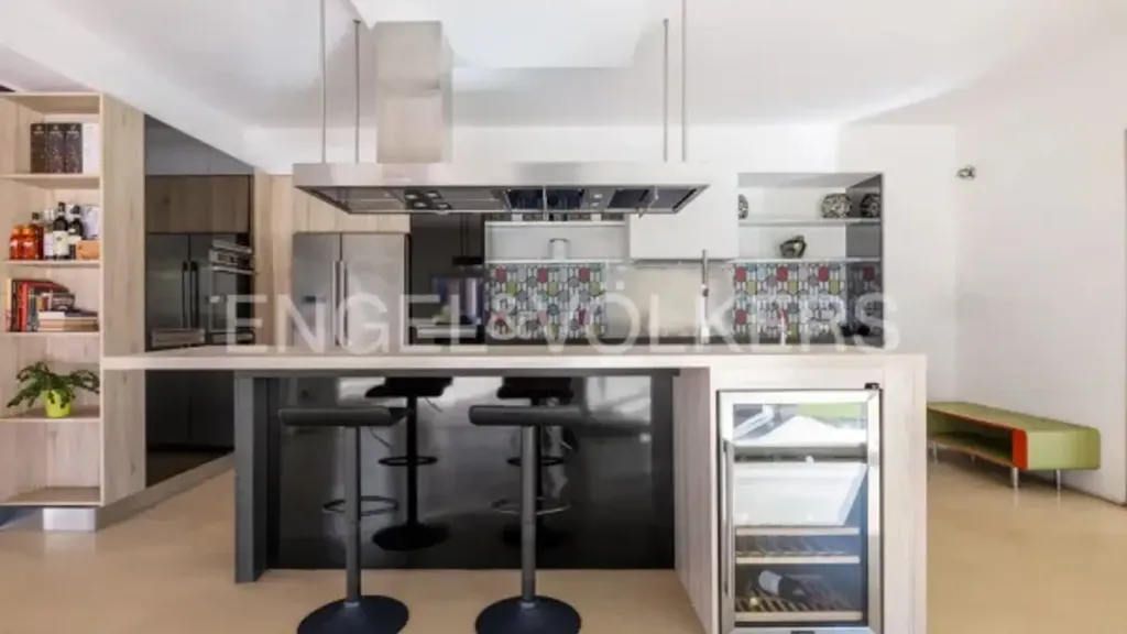 Köök - Converted Industrial Villa with Pool in Borgo Ticino