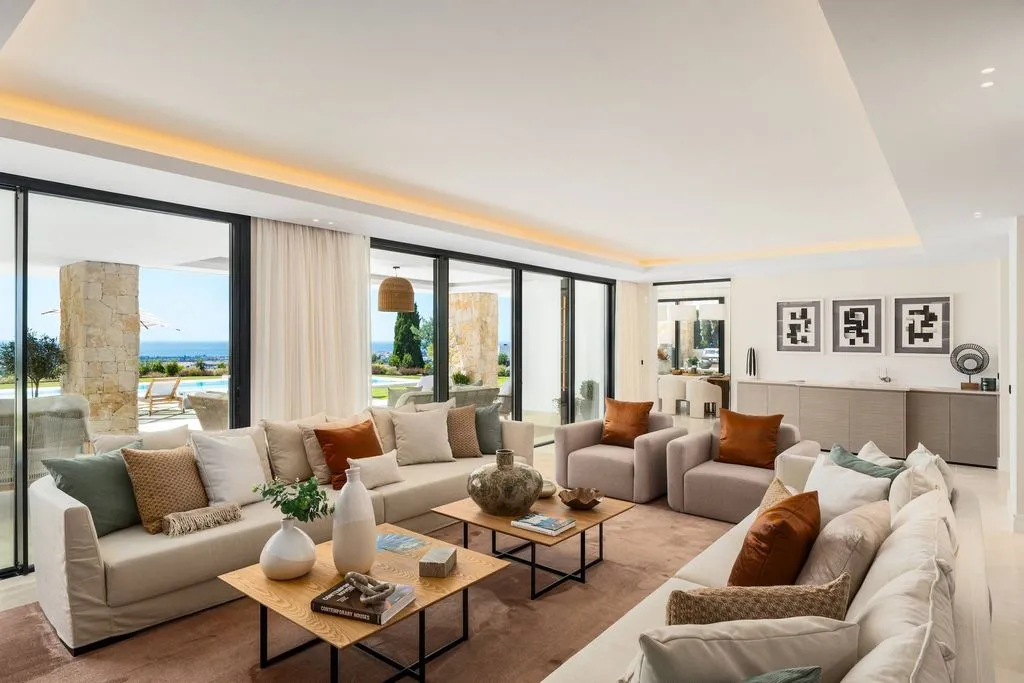 Séjour - Luxury Villa with Panoramic Views in El Herrojo