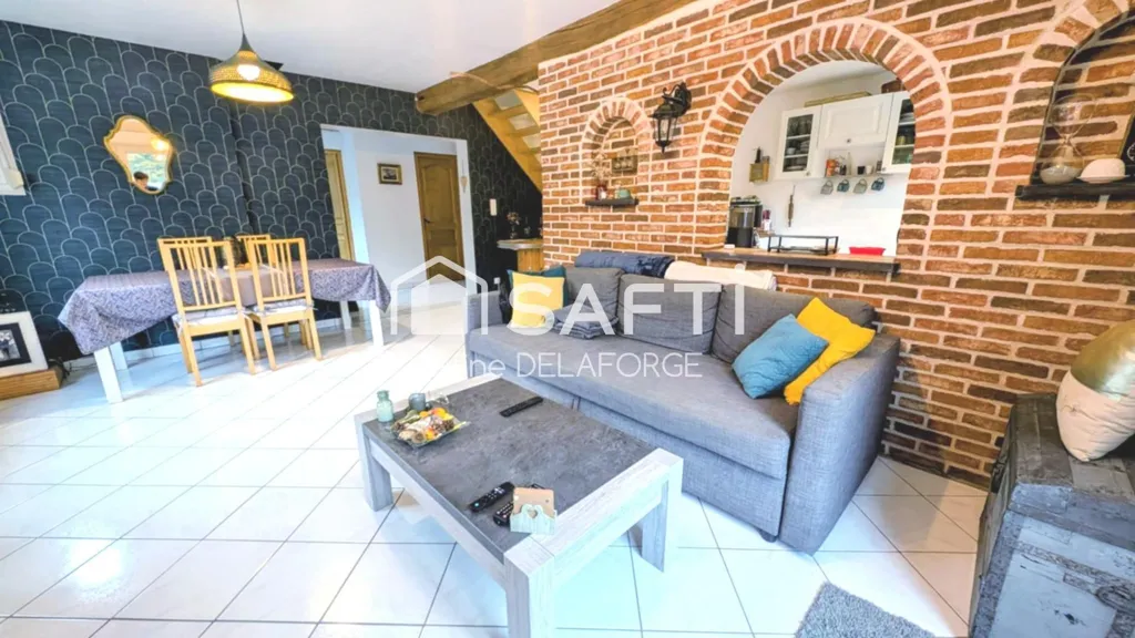Séjour - Maison de Rapport avec 3 Logements à Sus-Saint-Léger