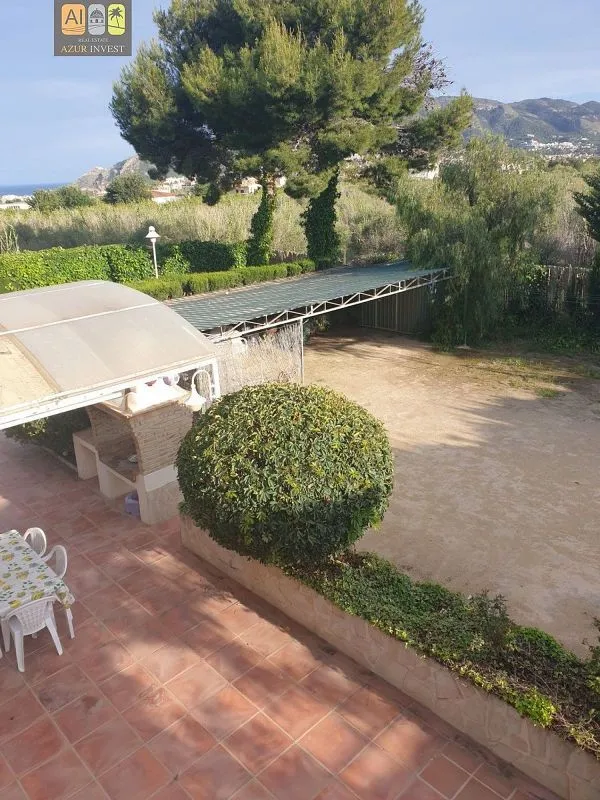 Terrasse - Chalet with Sea Views and Pool in Planet