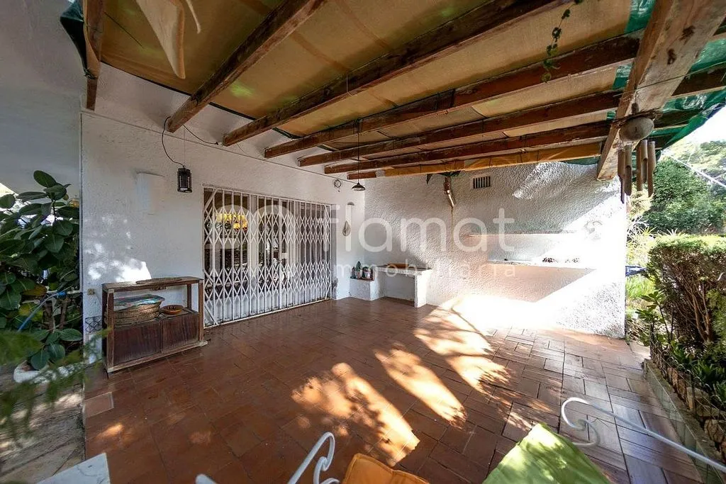 Terrasse - Luxury Villa with Sea View in Lloret de Mar