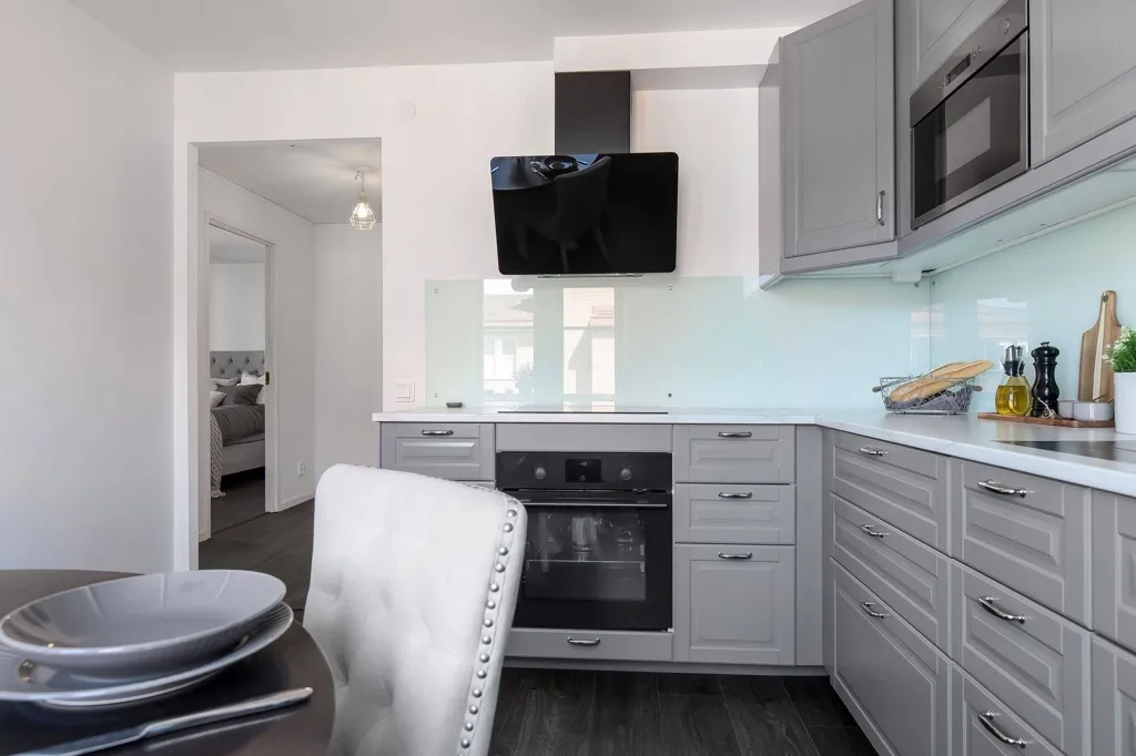 Cuisine - Renovated Flat with Balcony in Central Norrköping