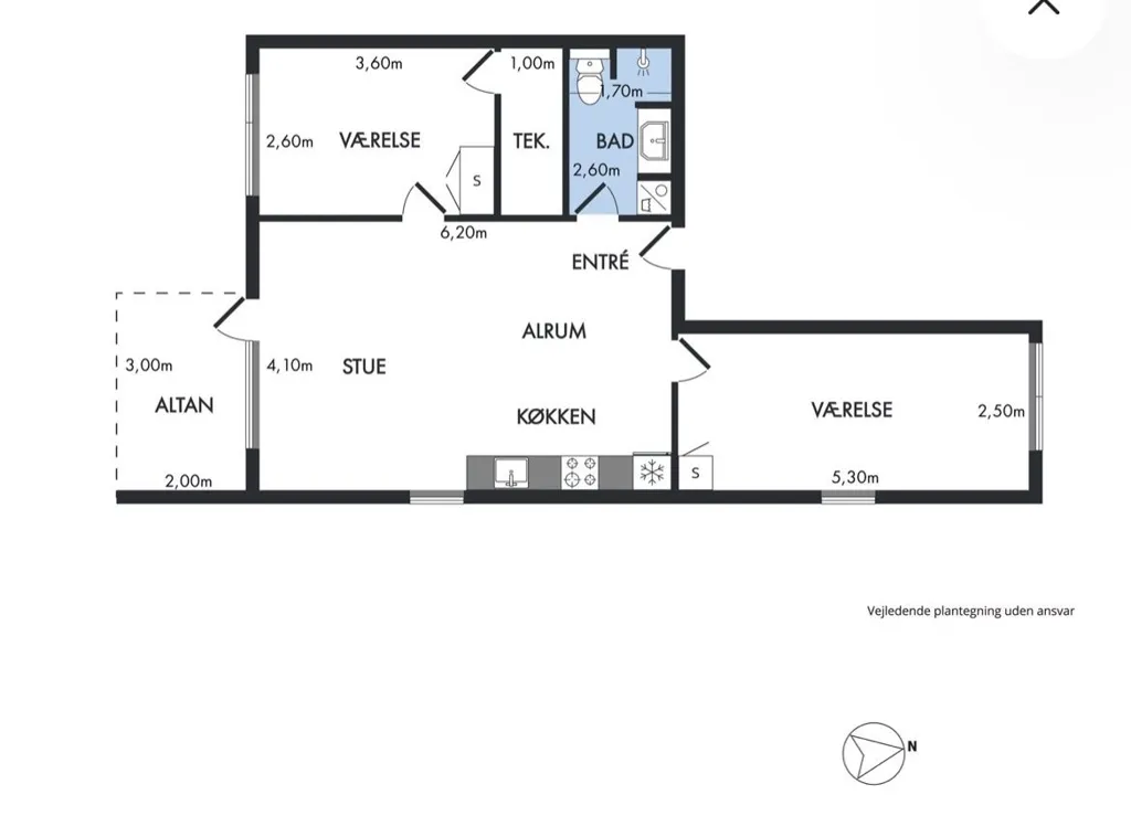 Appartement 3 pièces à Skanderborg