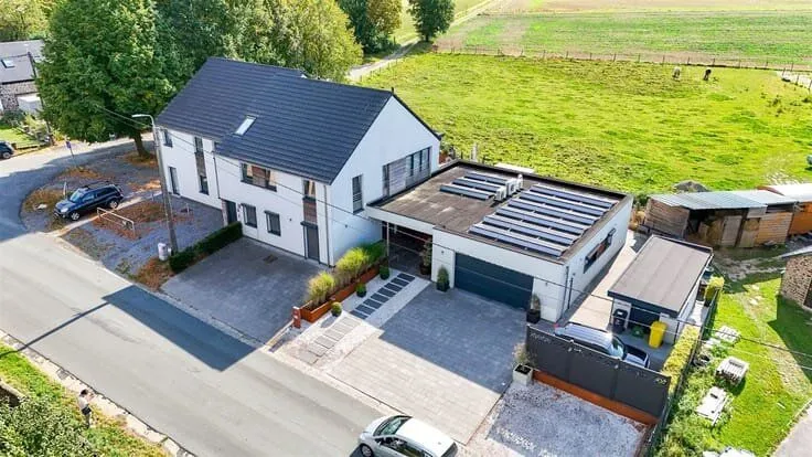 Vue aérienne - Maison à Ronheuville, Marchin