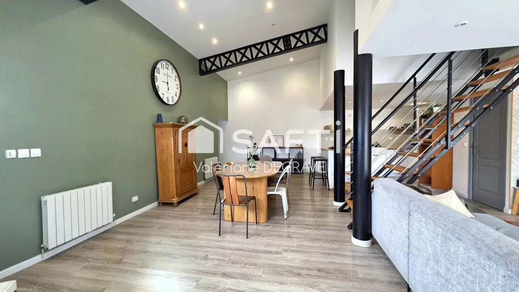 Elutuba - Loft with Industrial Style in Quiet Area