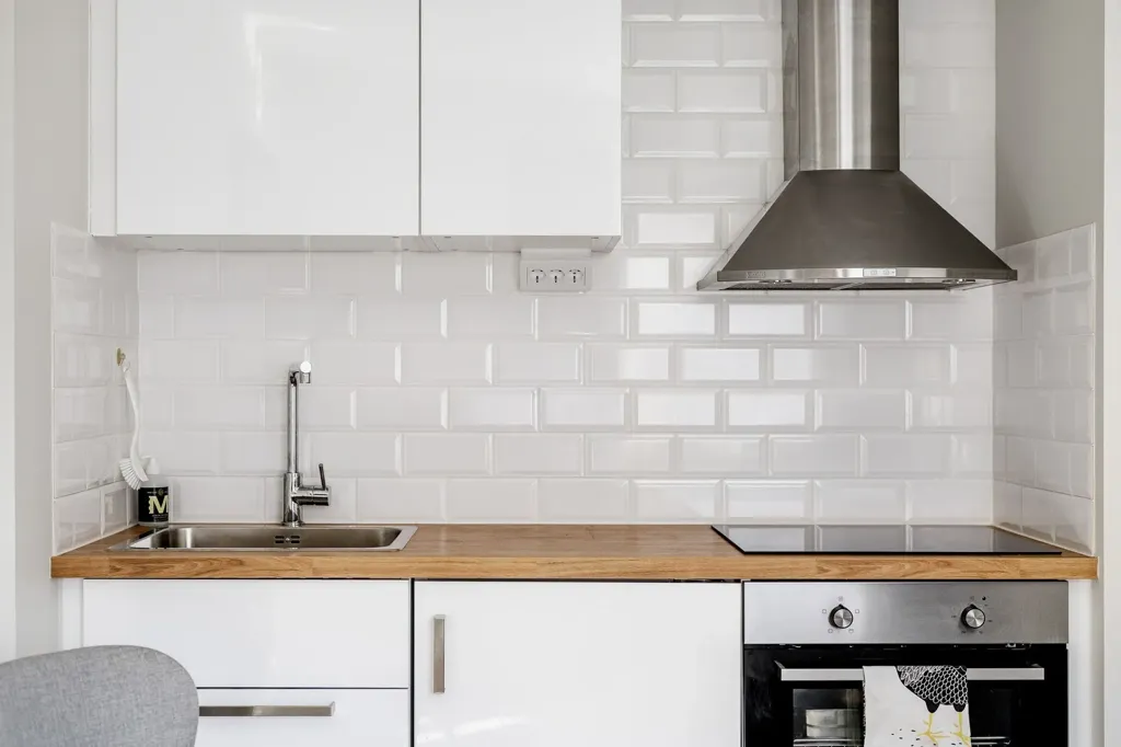 Kitchen - Efficient Studio in Central Nyköping