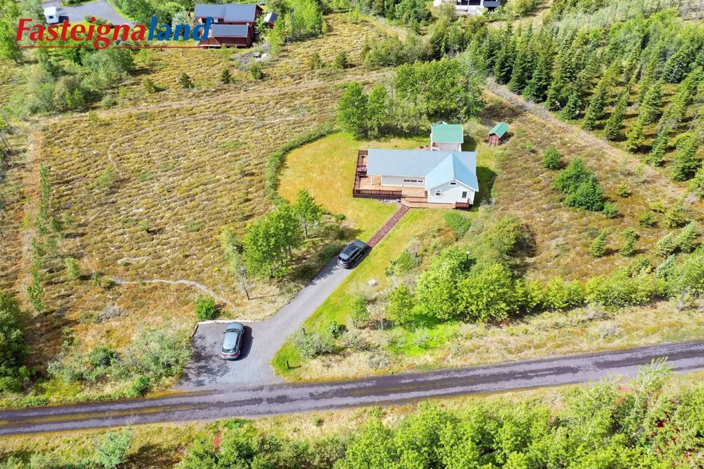 Õhuvaade - Summerhouse with Pool in Selfoss